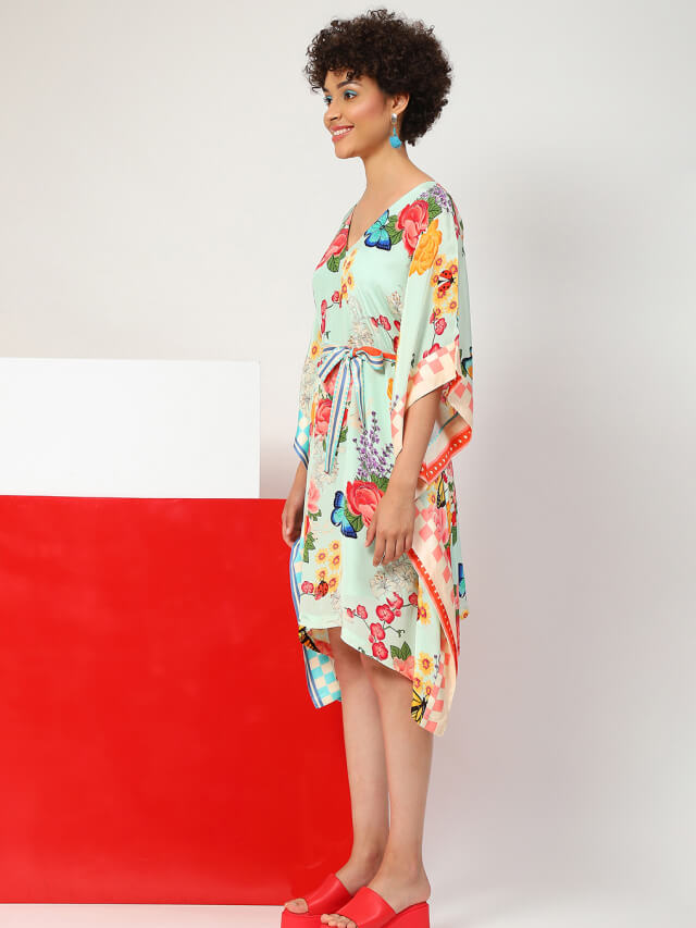 Ashley floral paradise kaftan