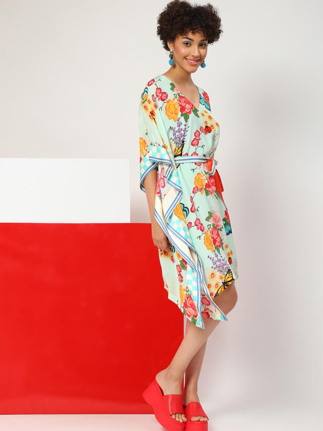 Ashley floral paradise kaftan