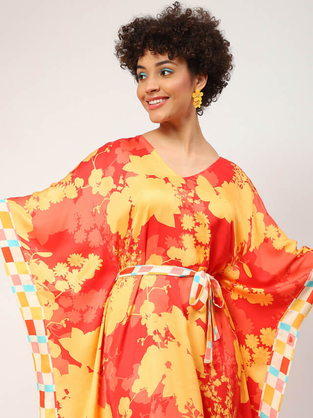 Ashley sunkissed bloom kaftan