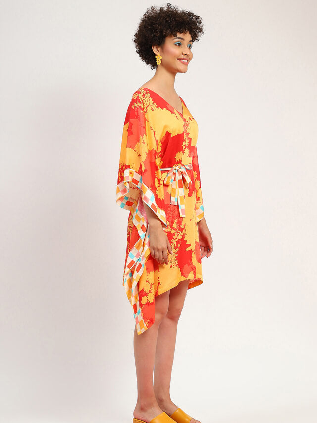 Ashley sunkissed bloom kaftan
