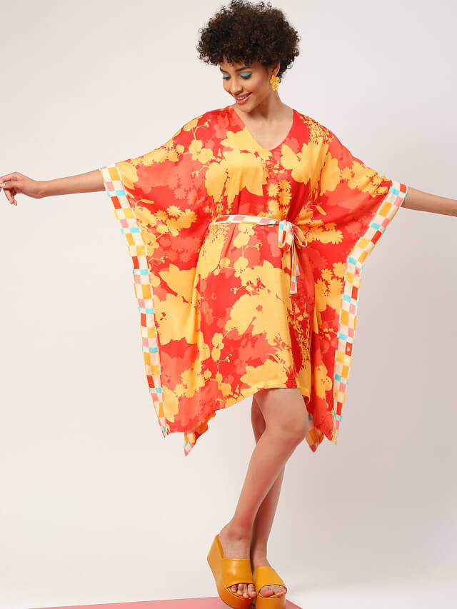 Ashley sunkissed bloom kaftan