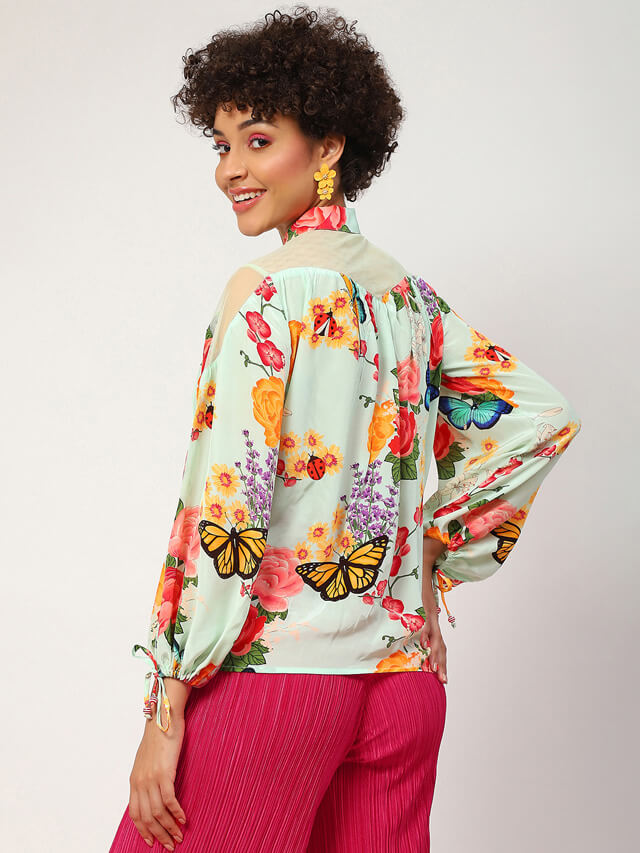 Roxy floral paradise top