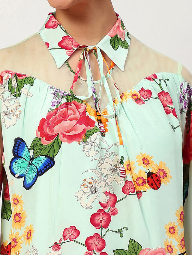 Roxy floral paradise top