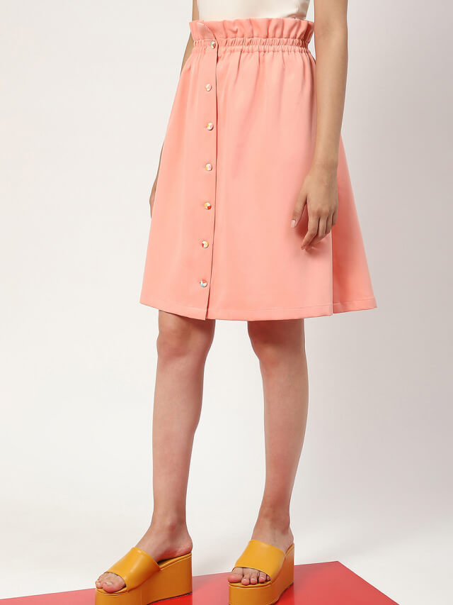 Elle paperbag skirt