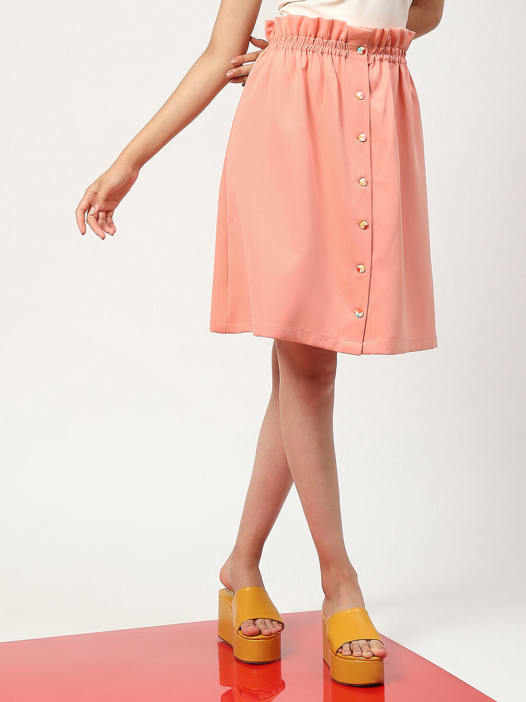 Elle paperbag skirt