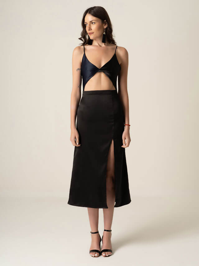 Elevated Satin Slip Dress