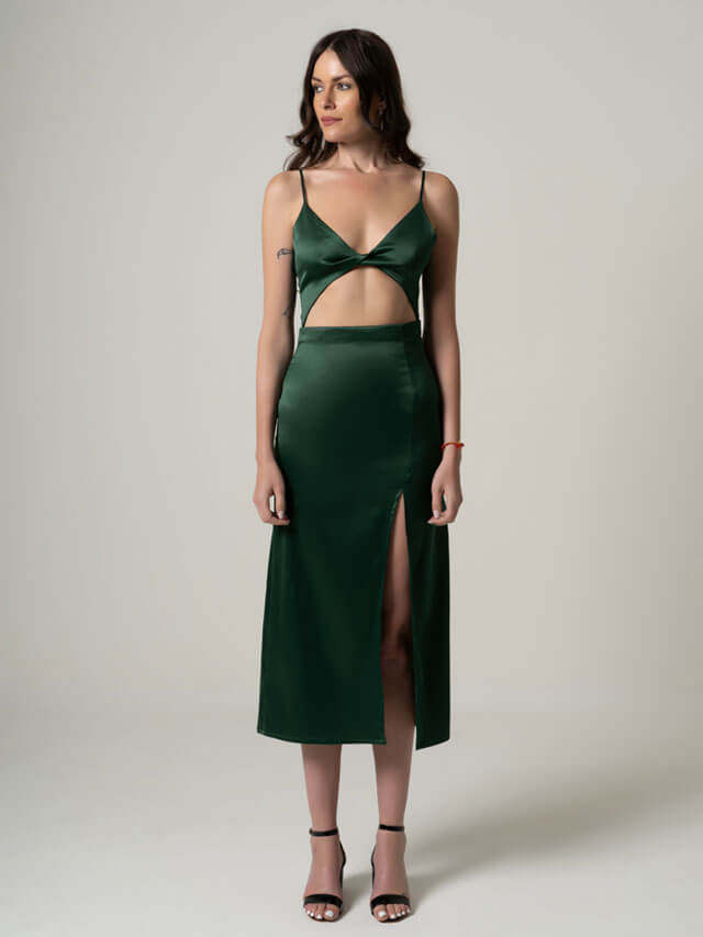 Elevated Satin Slip Dress