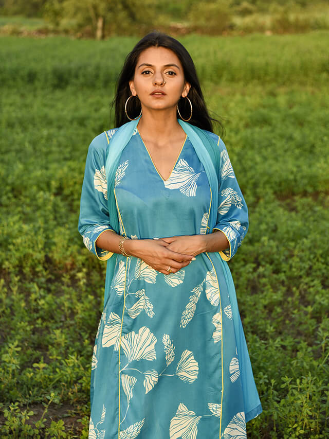 Idalia kurta and dupatta set