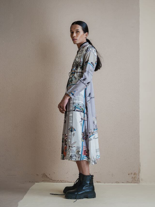 Newspaper Dress