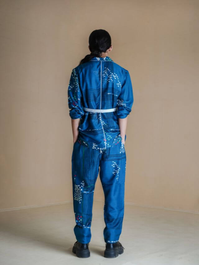 Blue evolution coat set