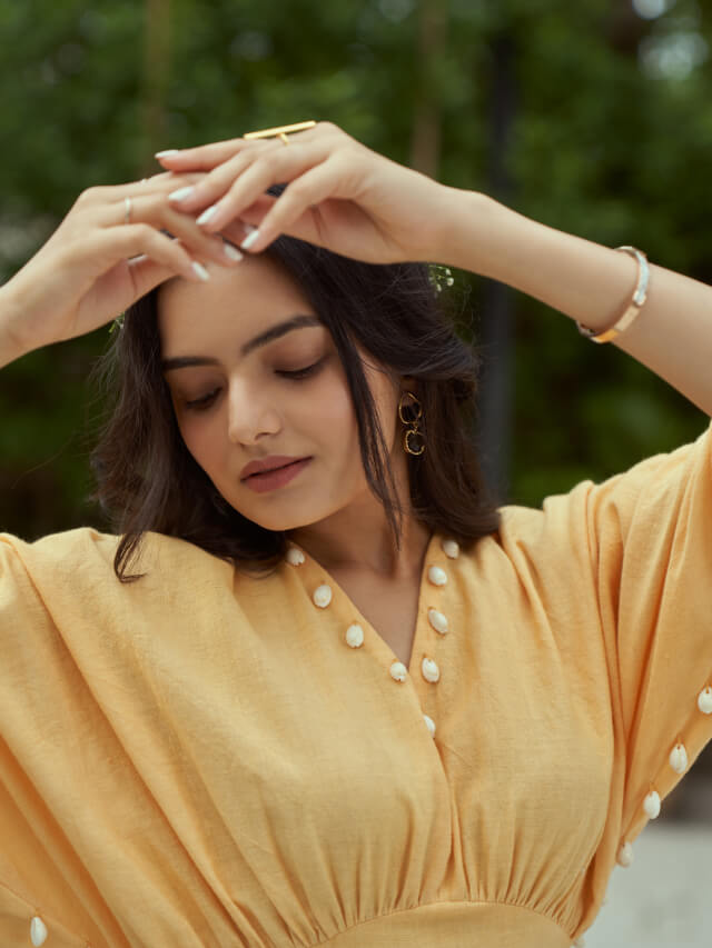 Sicily kaftan detachable
