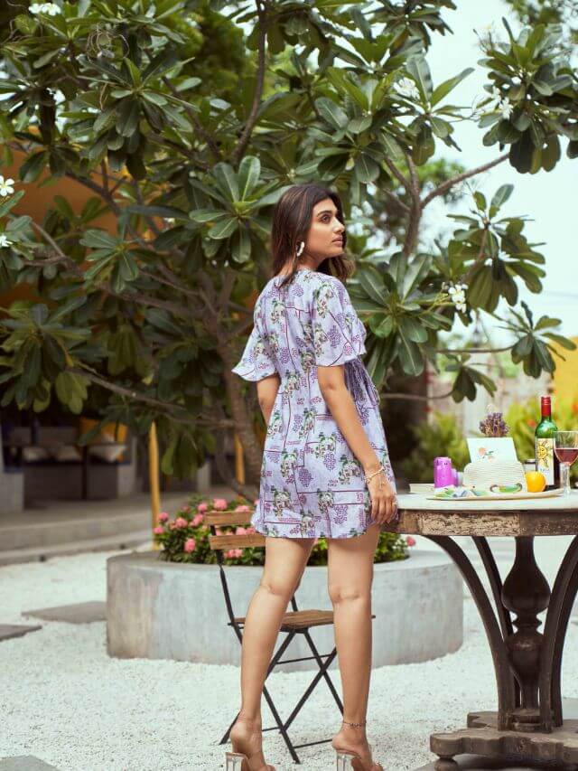 Caffe Italiana Printed Dress