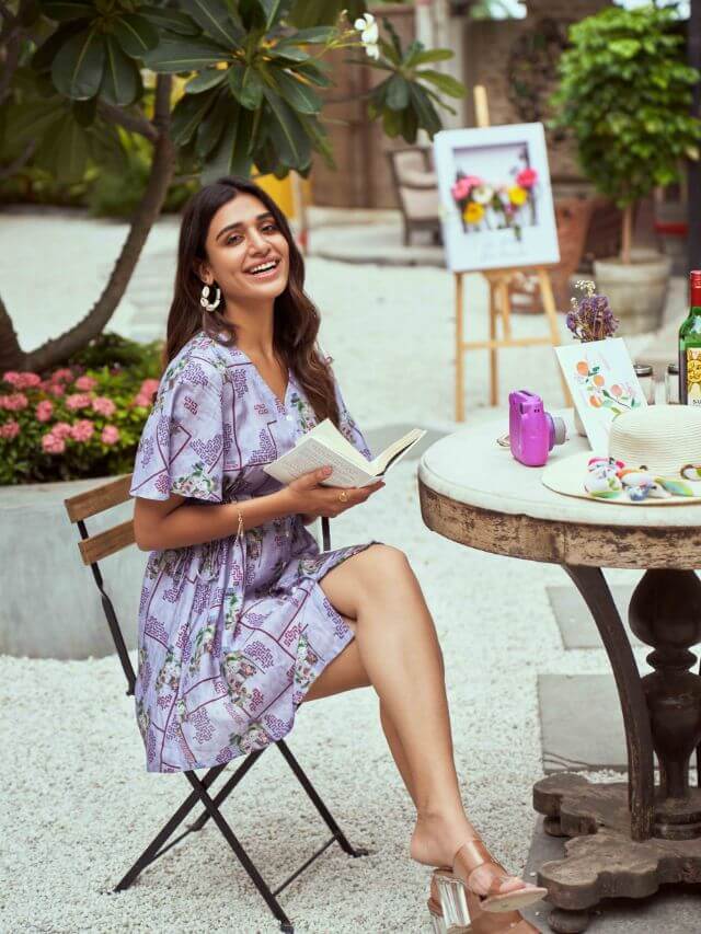 Caffe Italiana Printed Dress