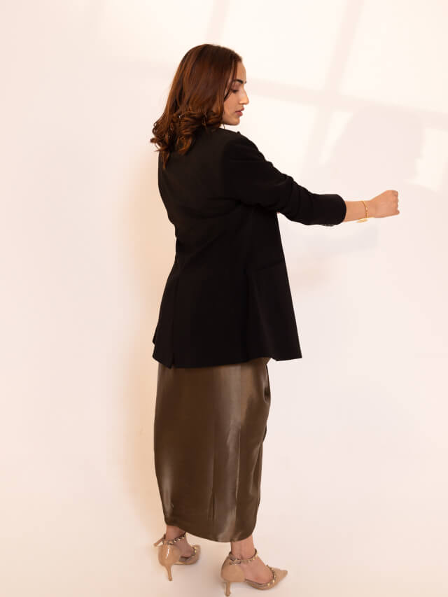 Emma black blazer