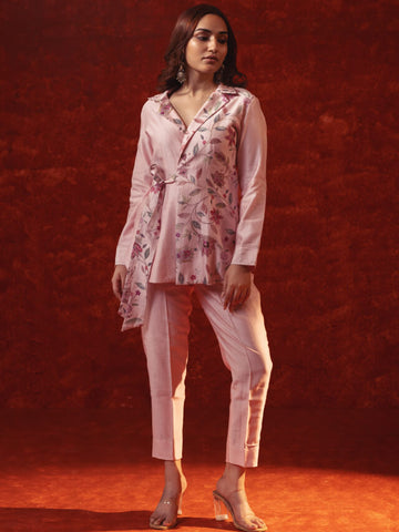 Pink Blazer Co-ord Set