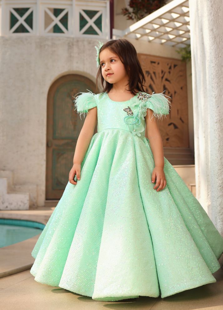 Embroidery Gown