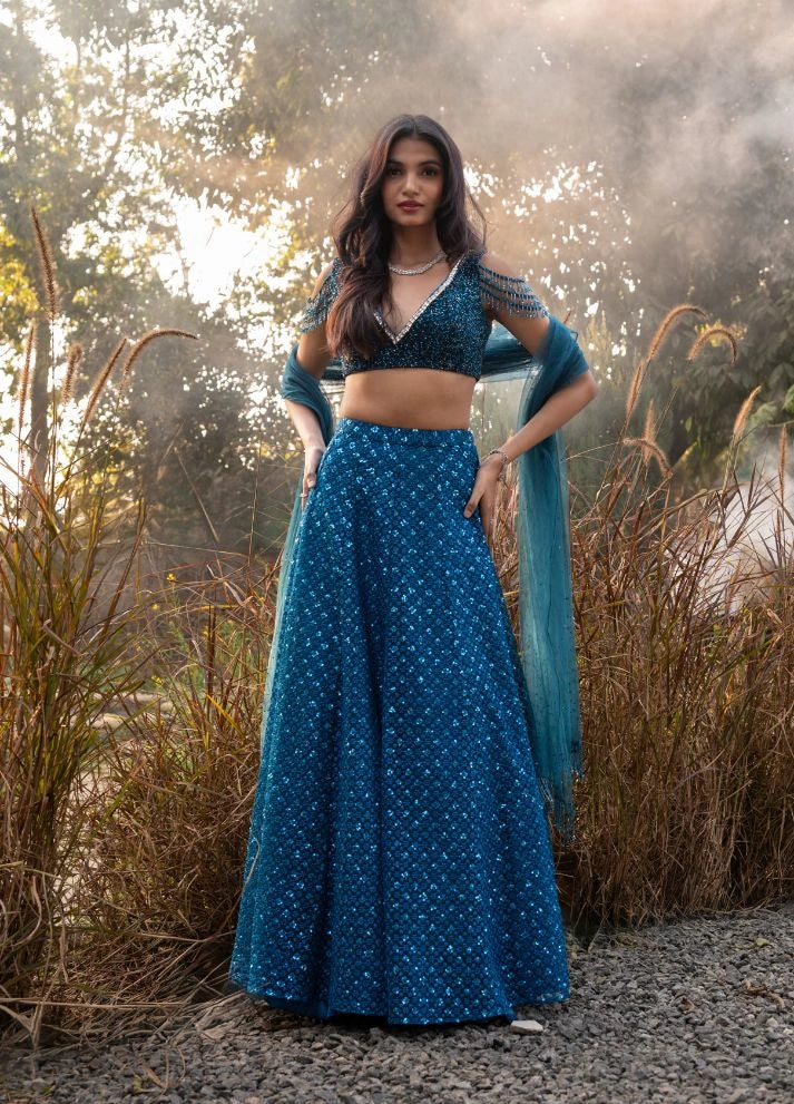 Aster Lehenga Set