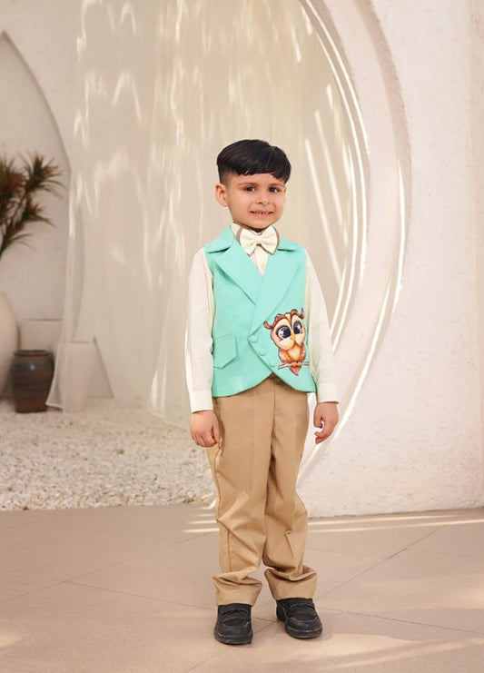 Waist Coat with Shirt and Pant