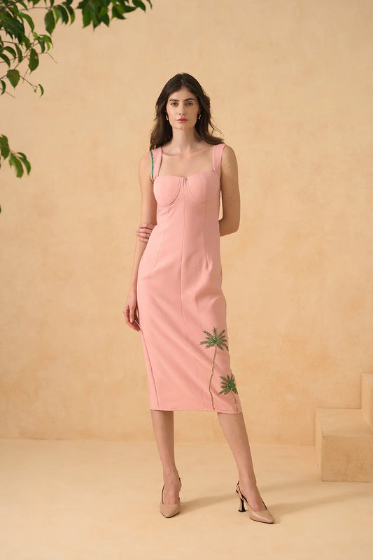 Sunset Sheath Dress