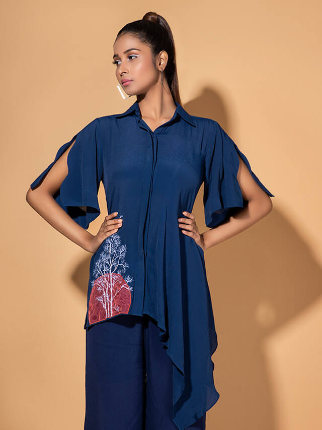 Composite Co-ord with Bias Panel – The Outfit Club