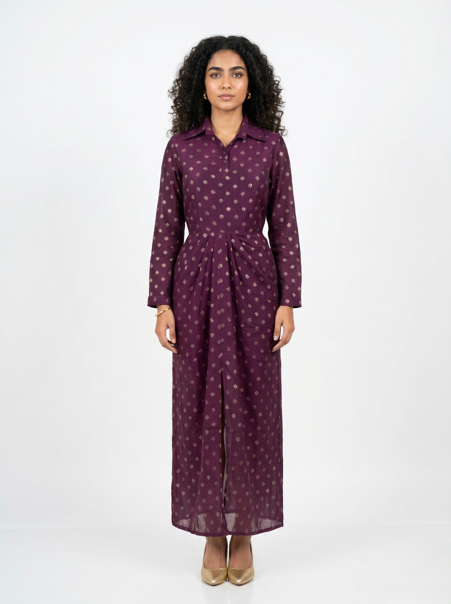 Purple Long Dress