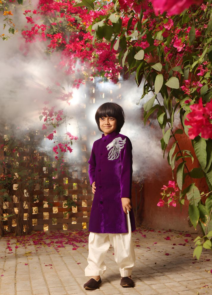 Embroidered Shaerwani