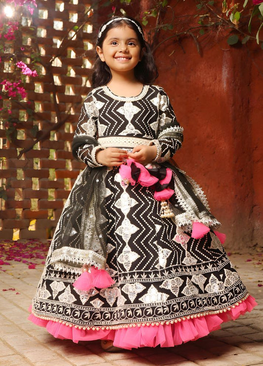 Gota Embroidered Amarkali