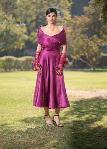 Bougainvillea Dress