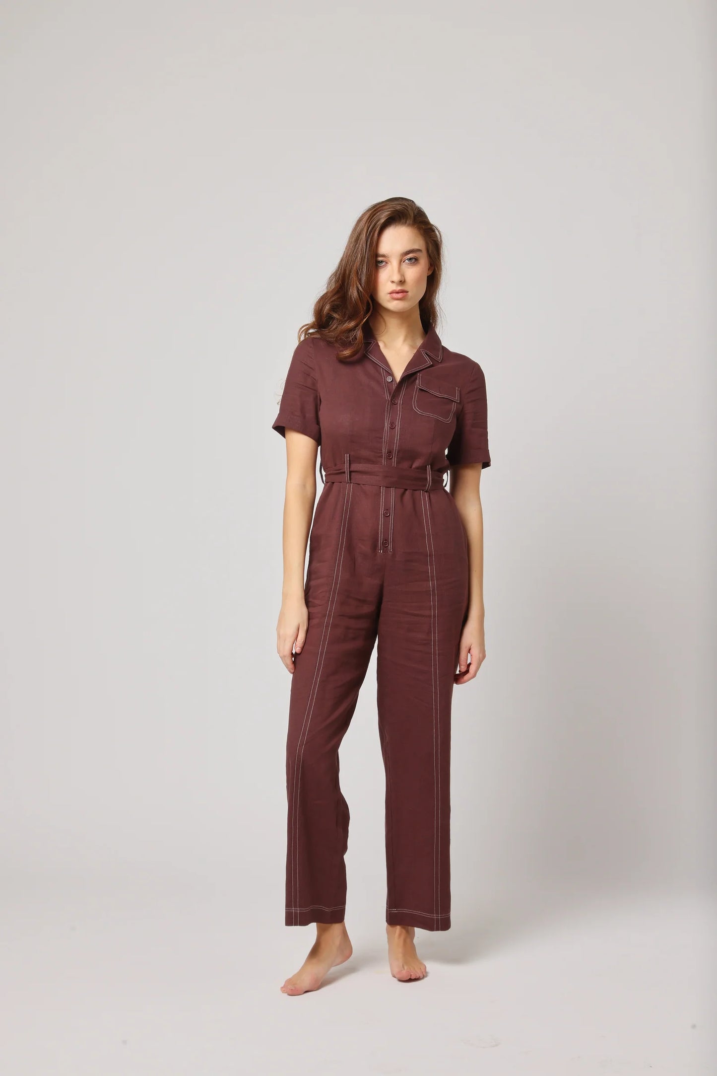 Noor jumpsuit – Effortless Utility with a Touch of Elegance