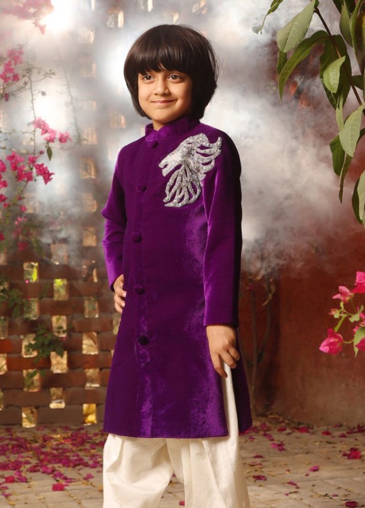 Embroidered Shaerwani