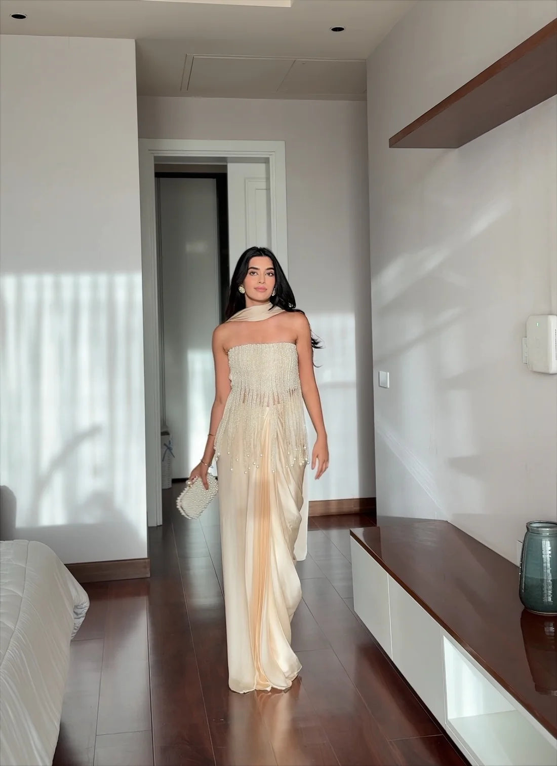 The Cascade Blouse Drape Set