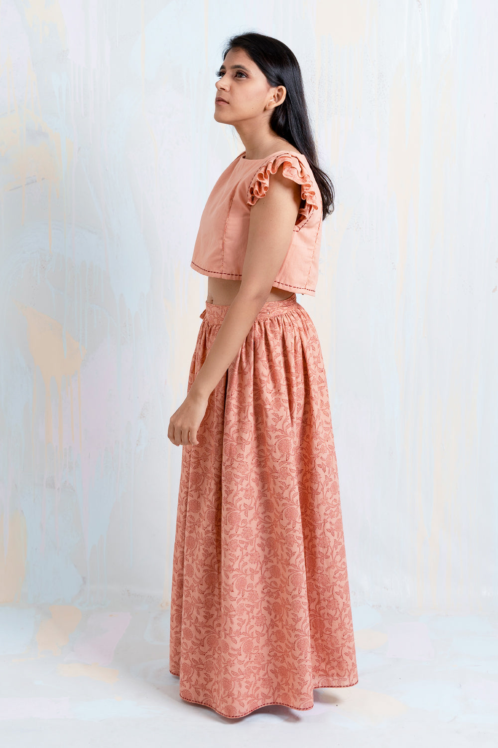 Renée Wrap around Reversible Skirt