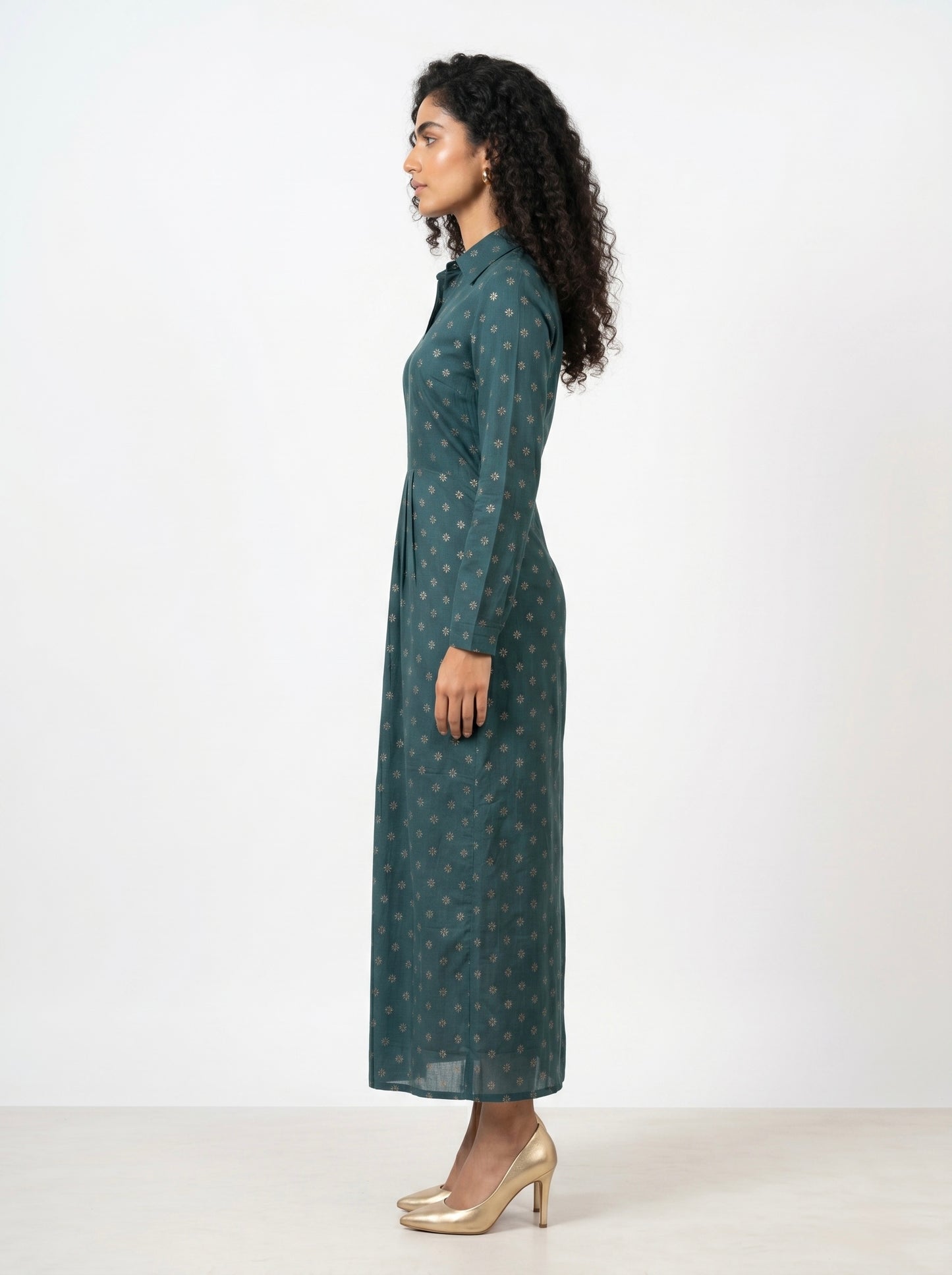 Green Long Dress