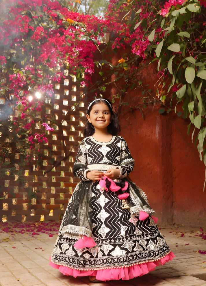 Gota Embroidered Amarkali