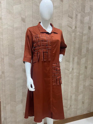 Basket Weave Dress – The Outfit Club