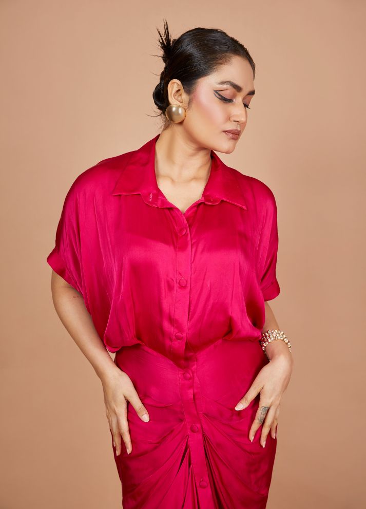 Emily Draped Dress
