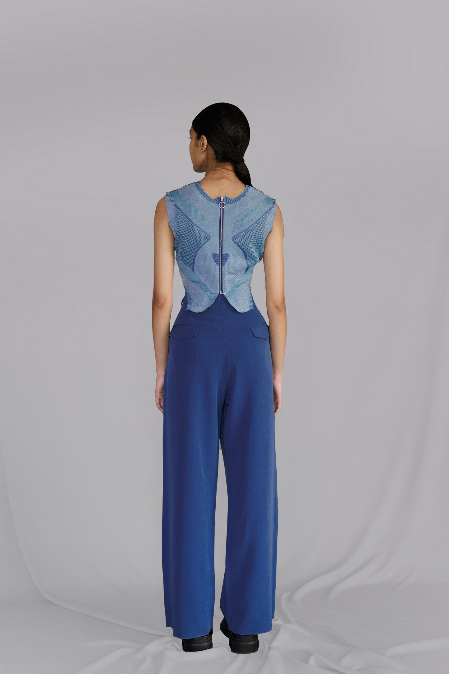 Knitted Panel Top Set