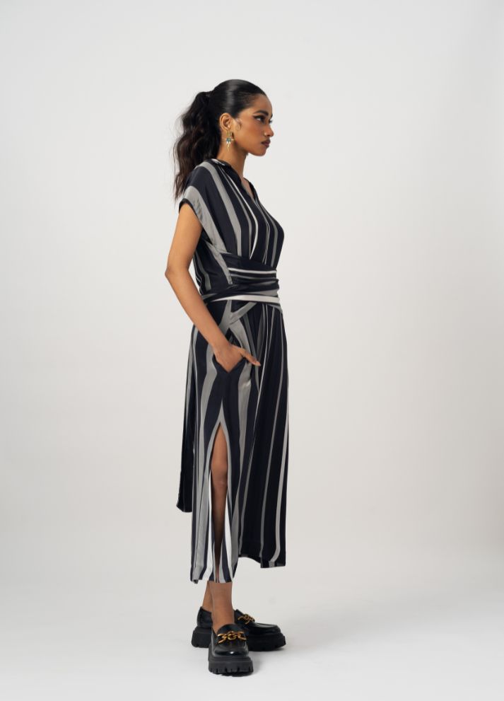 Belted dress
