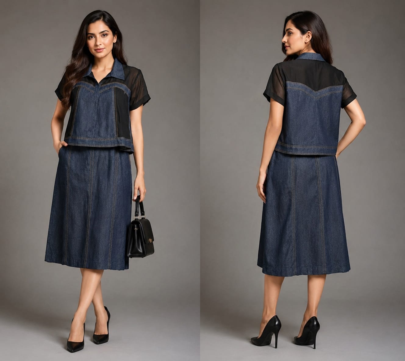 Midnight Peplum