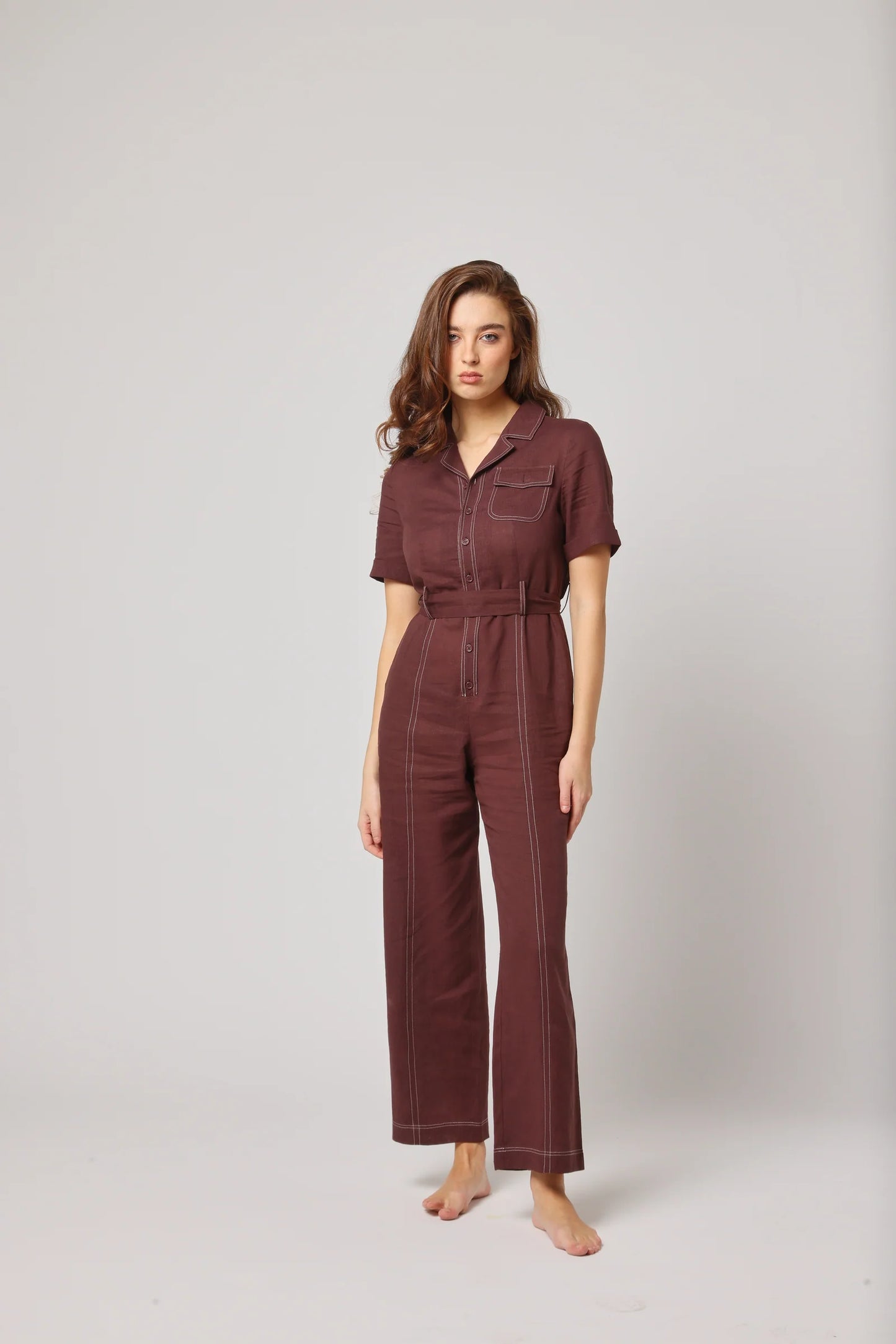Noor jumpsuit – Effortless Utility with a Touch of Elegance