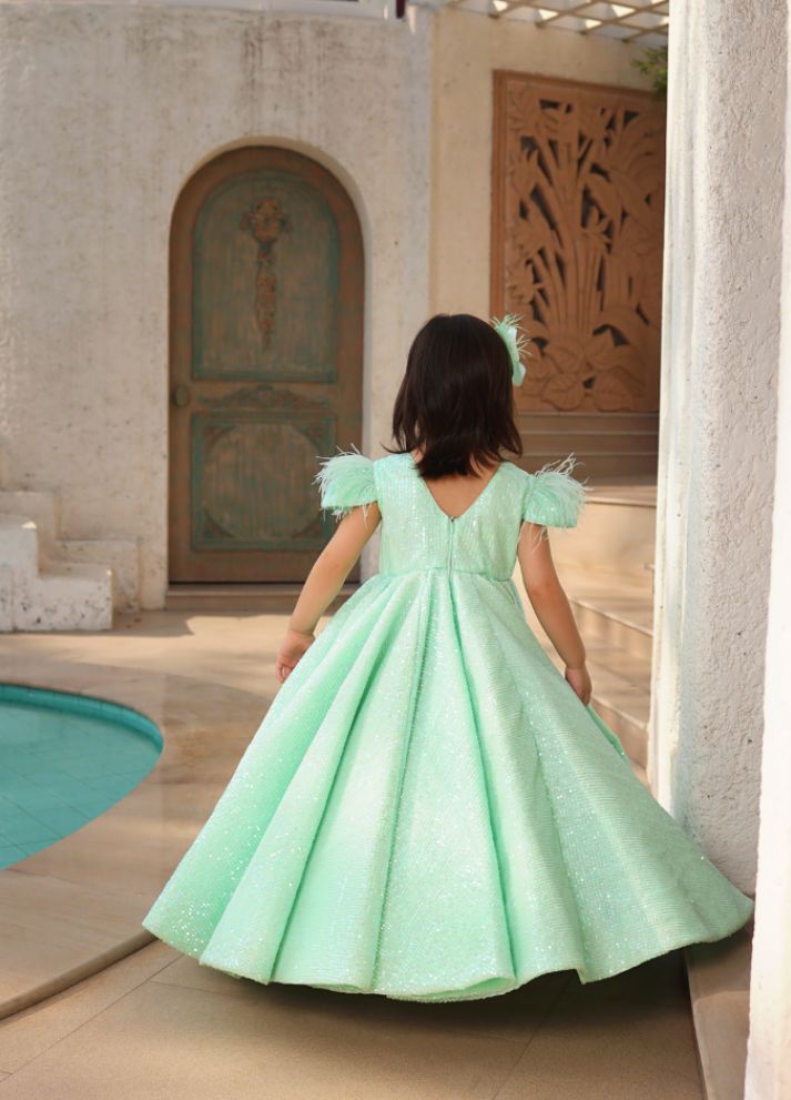Embroidery Gown