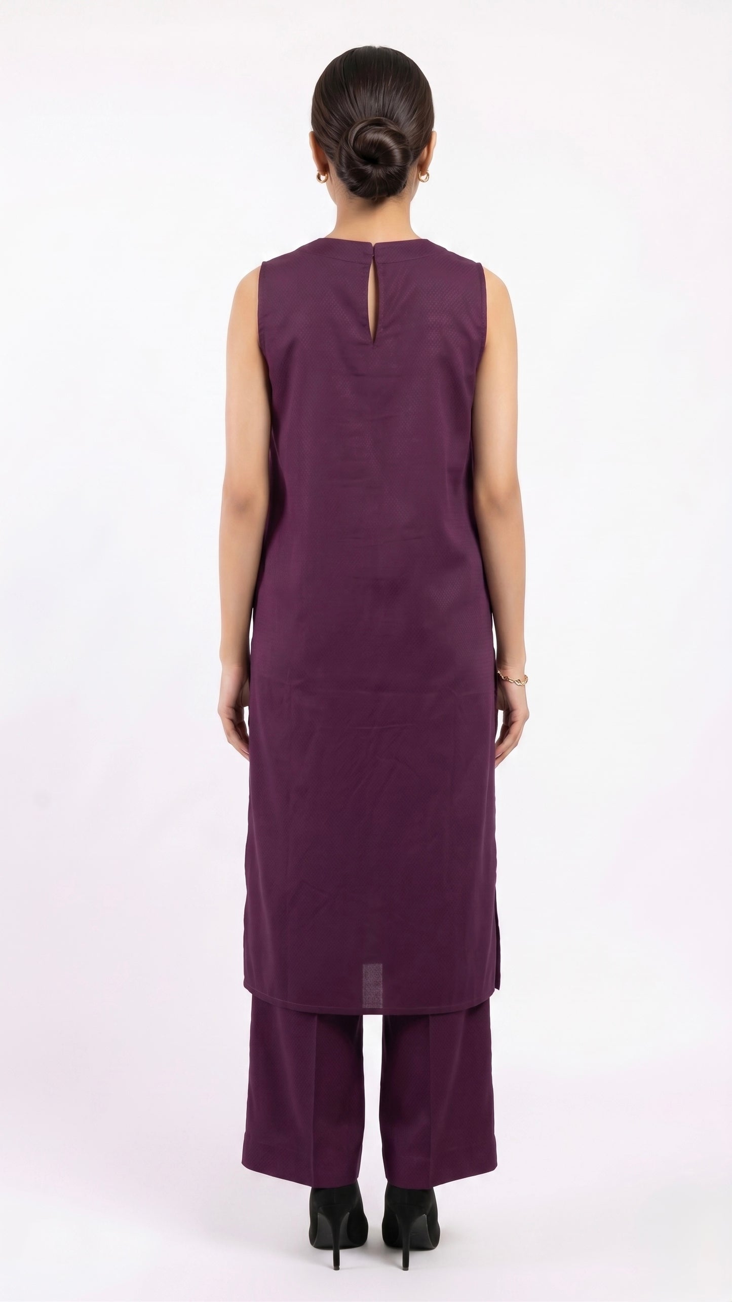 Purple Sleeveless Co-Ord