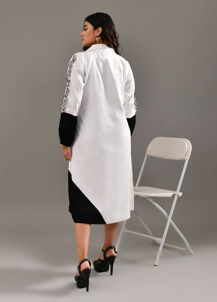 Monotone Bouquet Dress