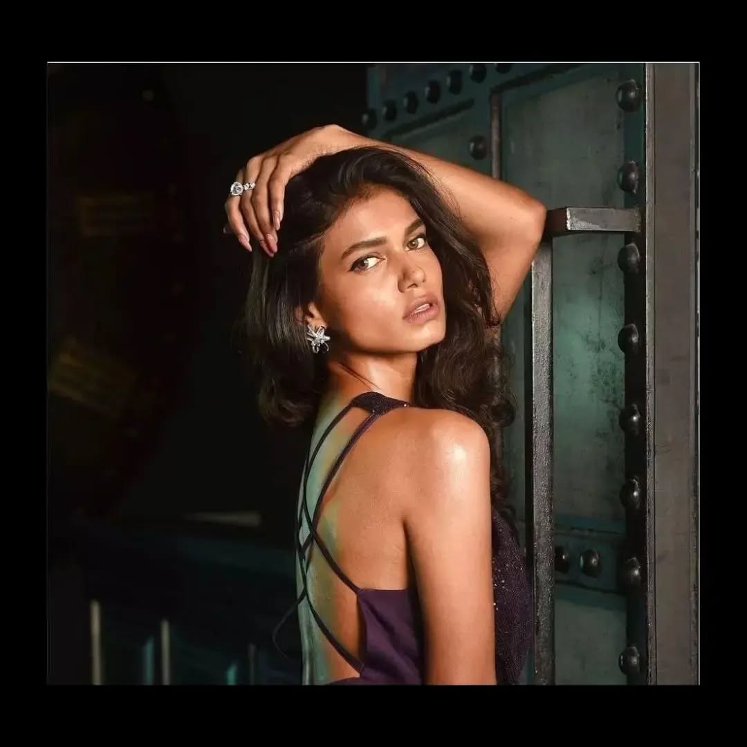 Glimmer ruched high-low ruffle dress