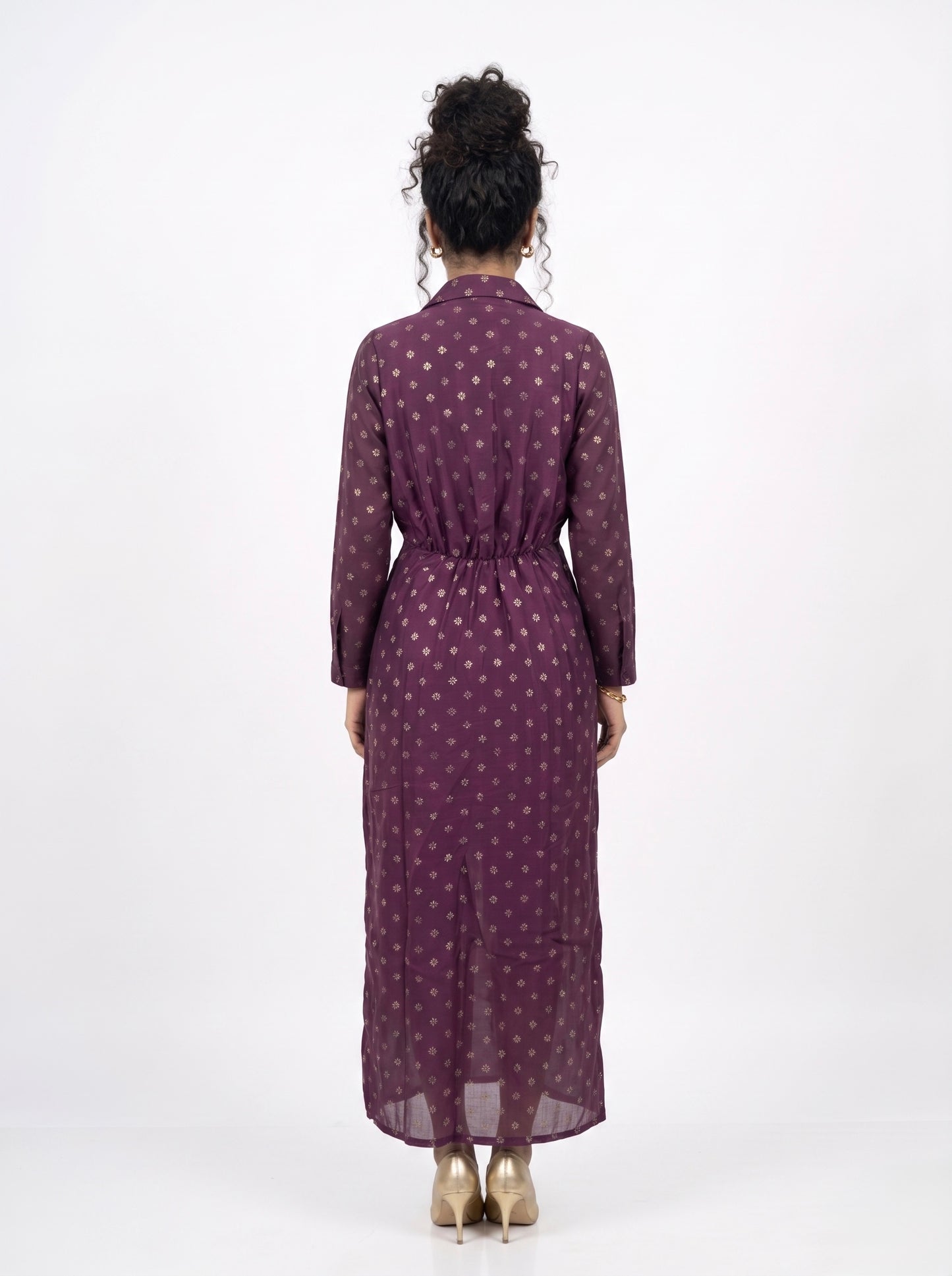 Purple Long Dress