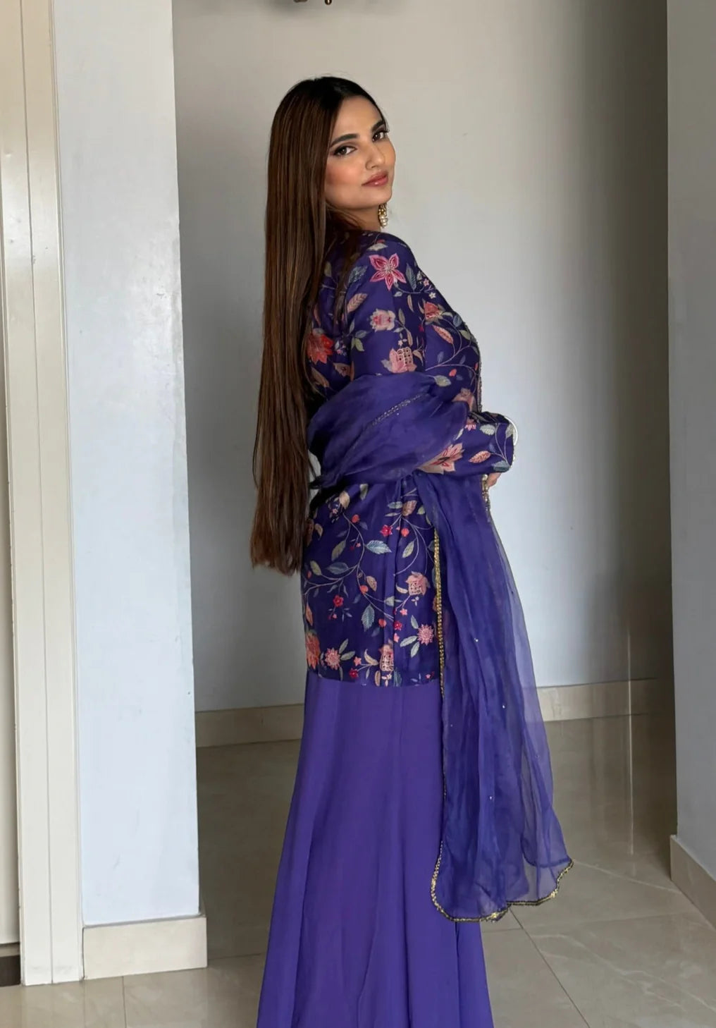 Sharara Set with Embroidery