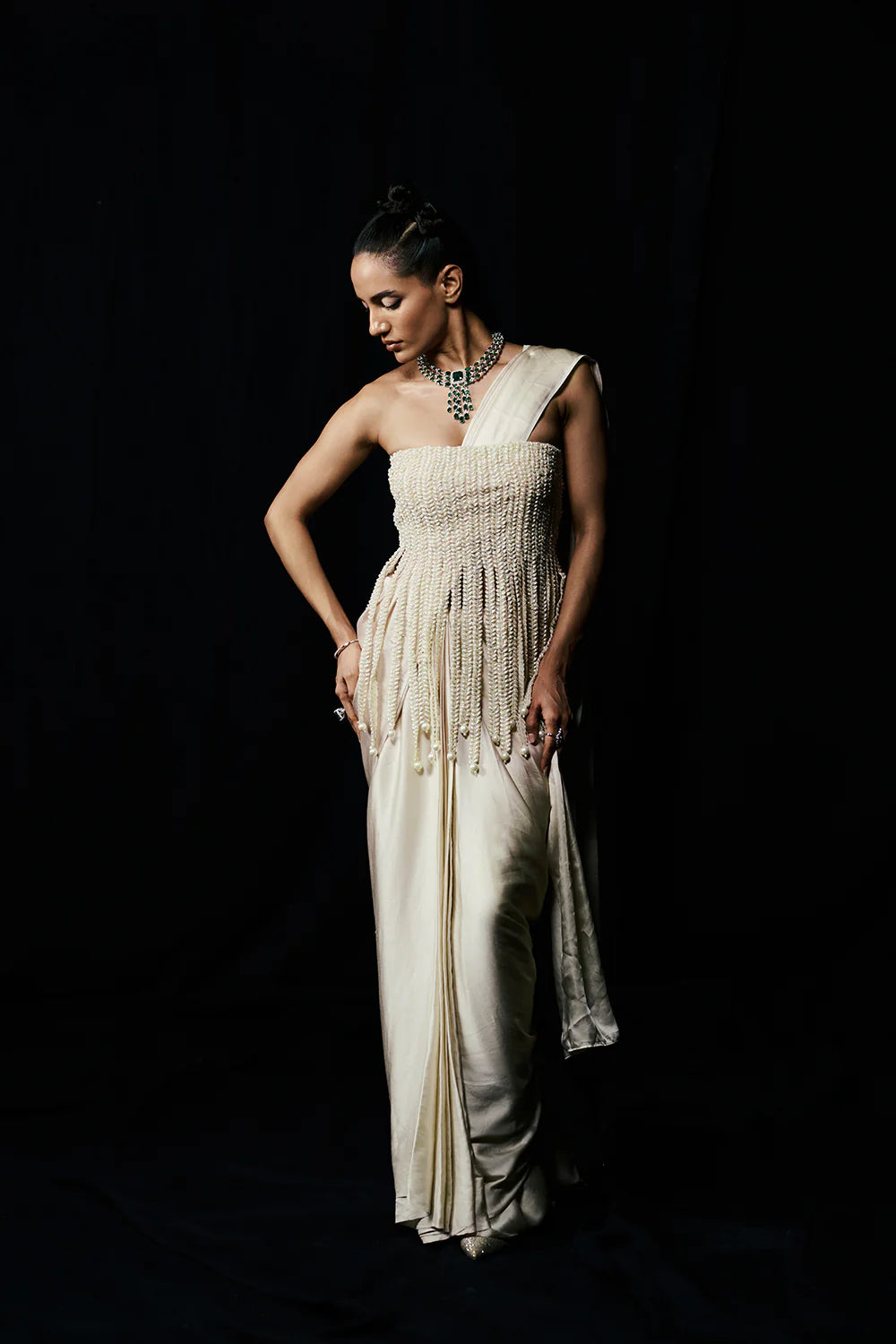 The Cascade Blouse Drape Set