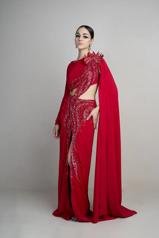 Anemone Rose Gown