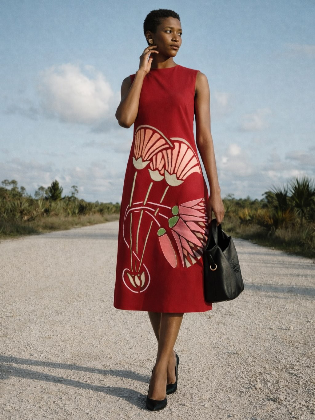 Scarlet Meadow Dress