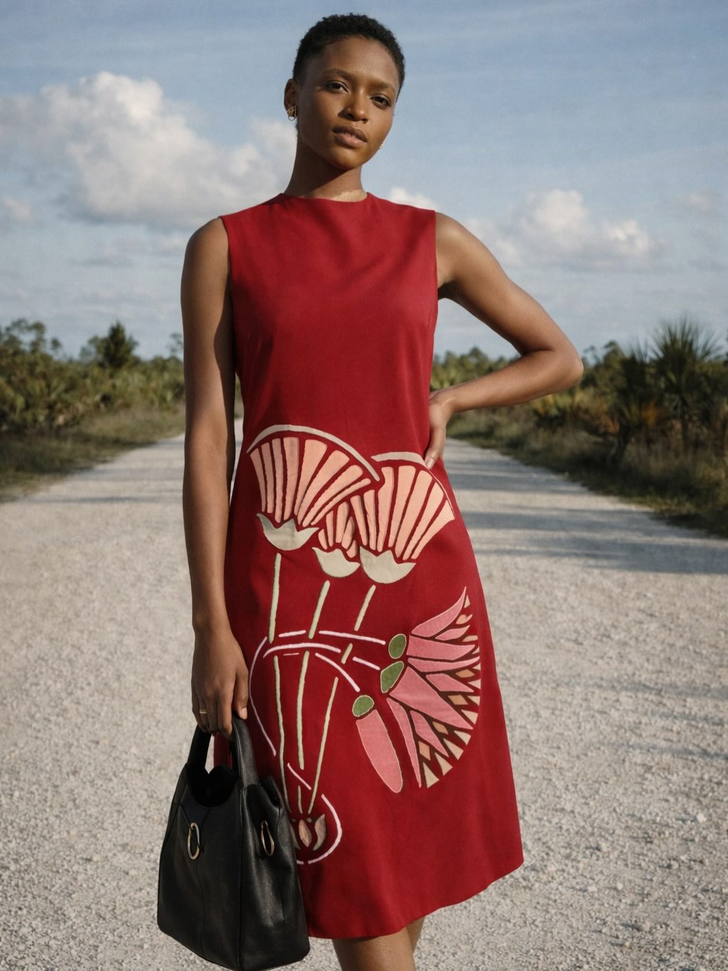 Scarlet Meadow Dress